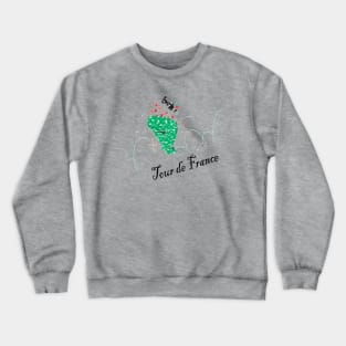 ciclismo le tour france Crewneck Sweatshirt